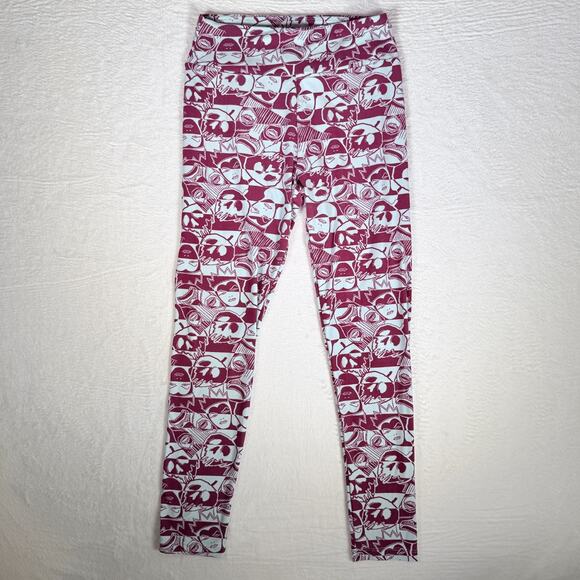 Women Lularoe Disney Snow White Evil Queen Poisin Apple Print Leggings Size OS - Picture 1 of 8